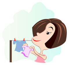 Trendy Girl sticker #4883390