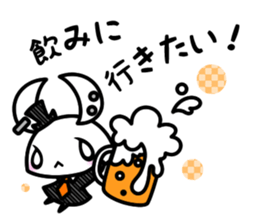 UU the talking Rabbit sticker #4883521