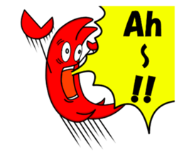 Zarii 3 English version of crayfish sticker #4883677