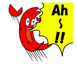Zarii 3 English version of crayfish sticker #4883677