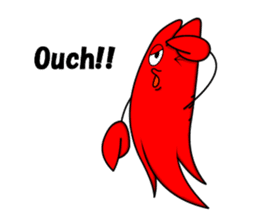 Zarii 3 English version of crayfish sticker #4883681