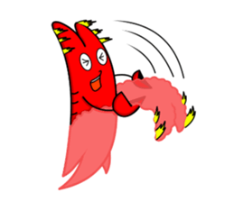 Zarii 3 English version of crayfish sticker #4883683