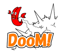 Zarii 3 English version of crayfish sticker #4883688