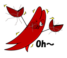 Zarii 3 English version of crayfish sticker #4883691