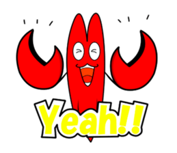 Zarii 3 English version of crayfish sticker #4883693