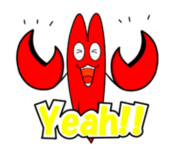 Zarii 3 English version of crayfish sticker #4883693