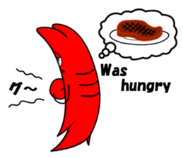 Zarii 3 English version of crayfish sticker #4883700