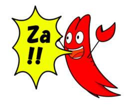 Zarii 3 English version of crayfish sticker #4883707