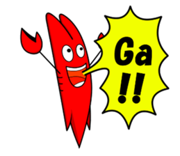 Zarii 3 English version of crayfish sticker #4883709