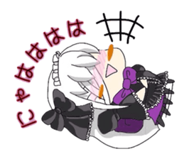 behabing in a way sticker #4884073