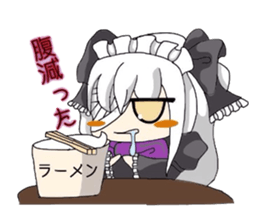 behabing in a way sticker #4884075