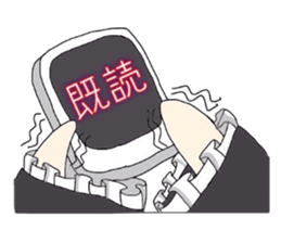 behabing in a way sticker #4884105