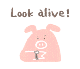 Pigs Sticker sticker #4884244