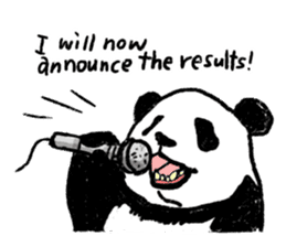 panda talk sticker #4884621