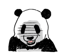 panda talk sticker #4884625