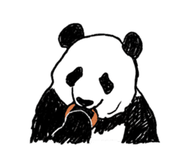 panda talk sticker #4884626