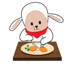 Onigiri Sheep sticker #4884887