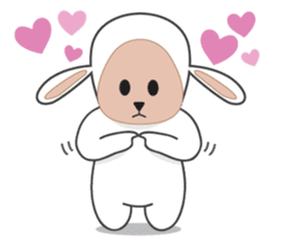 Onigiri Sheep sticker #4884891