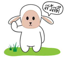 Onigiri Sheep sticker #4884895