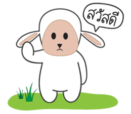 Onigiri Sheep sticker #4884895