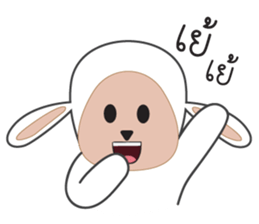 Onigiri Sheep sticker #4884903
