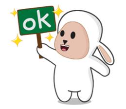 Onigiri Sheep sticker #4884905