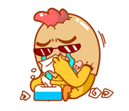 Rowdy! sticker #4885253