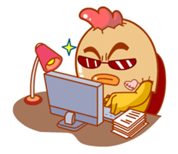 Rowdy! sticker #4885267