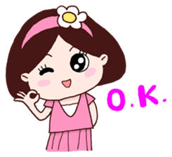 Sara Sadhu Girl (Thai) sticker #4885721