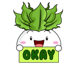 Vegetable Sticker - FUN sticker #4885833