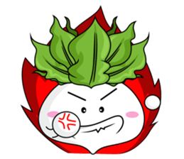 Vegetable Sticker - FUN sticker #4885837