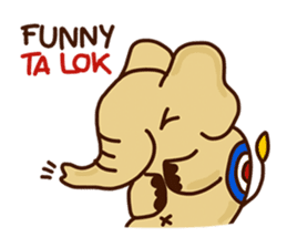 Siam Elephant sticker #4886523