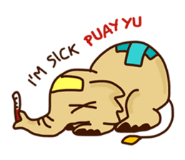 Siam Elephant sticker #4886525