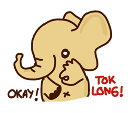 Siam Elephant sticker #4886527