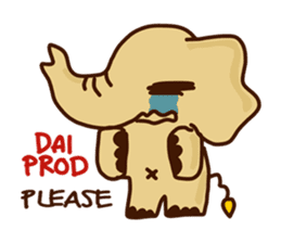 Siam Elephant sticker #4886540