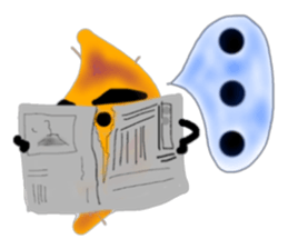 Kagoshima dialect Kagoshima kid sticker sticker #4887636