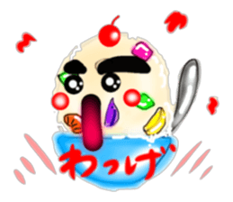 Kagoshima dialect Kagoshima kid sticker sticker #4887643