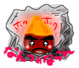 Kagoshima dialect Kagoshima kid sticker sticker #4887647