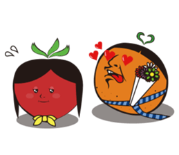 Oranges sticker #4887735