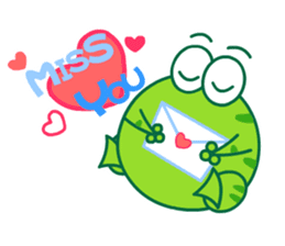 Bean Frog sticker #4887811