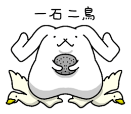 Excuse me, I am a rabbit! PART9 sticker #4888304