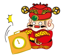 MONEY GOD  life sticker #4888729