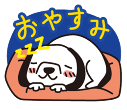 Is the name of the dog " bagel " sticker #4889372