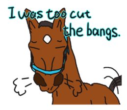 THE LUCKY NINE HORSES English Ver. sticker #4889683