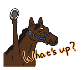 THE LUCKY NINE HORSES English Ver. sticker #4889687