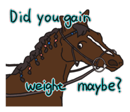 THE LUCKY NINE HORSES English Ver. sticker #4889701
