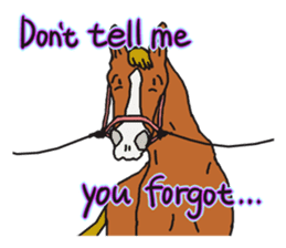 THE LUCKY NINE HORSES English Ver. sticker #4889702