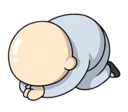 Cute young novices sticker #4889959