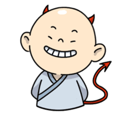 Cute young novices sticker #4889968