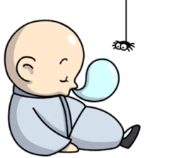 Cute young novices sticker #4889989